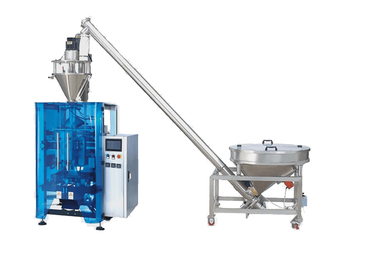 Vertical Form Fill Seal Machine With Auger Filler For Powder