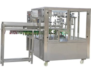 Spout Pouch Filling and Capping Machine