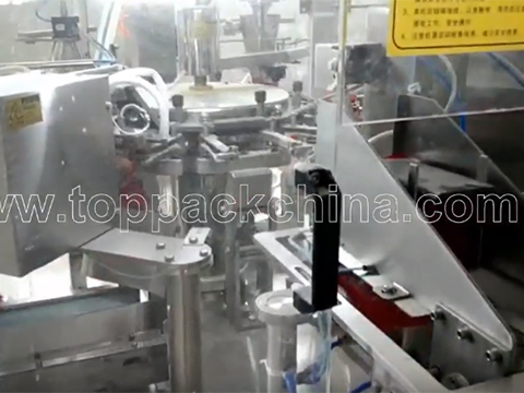 Rotary Powder Pouch Packing Machine With Augur Filler