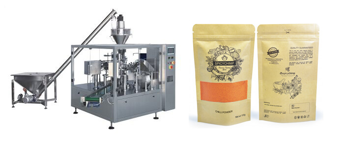 Chilli Powder Premade Pouch Packing Machine