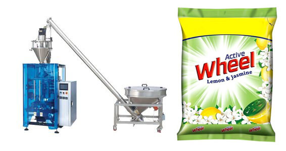 Detergent Powder Vertical Form Fill Seal Machine 