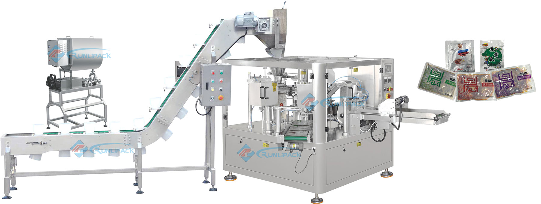 Retort Pouch Ready Meal Packaging Machine